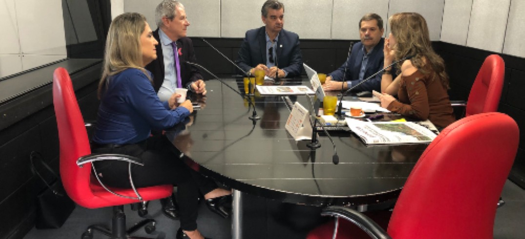 Na terça-feira (29), presidência da CIC esteve no Programa Persona, na Rádio Caxias - Foto: Marta Guerra Sfreddo