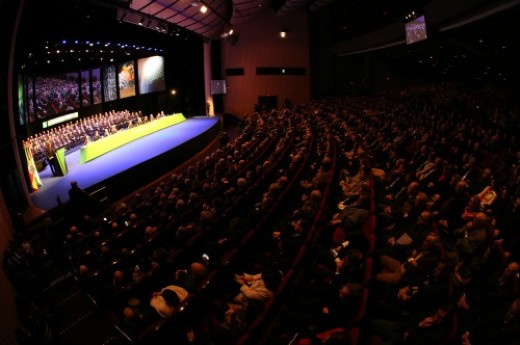 Entidade estava representada por Carlos Zignani e Dagoberto Lima Godoy em evento que reuniu duas mil pessoas - Foto: Dudu Leal