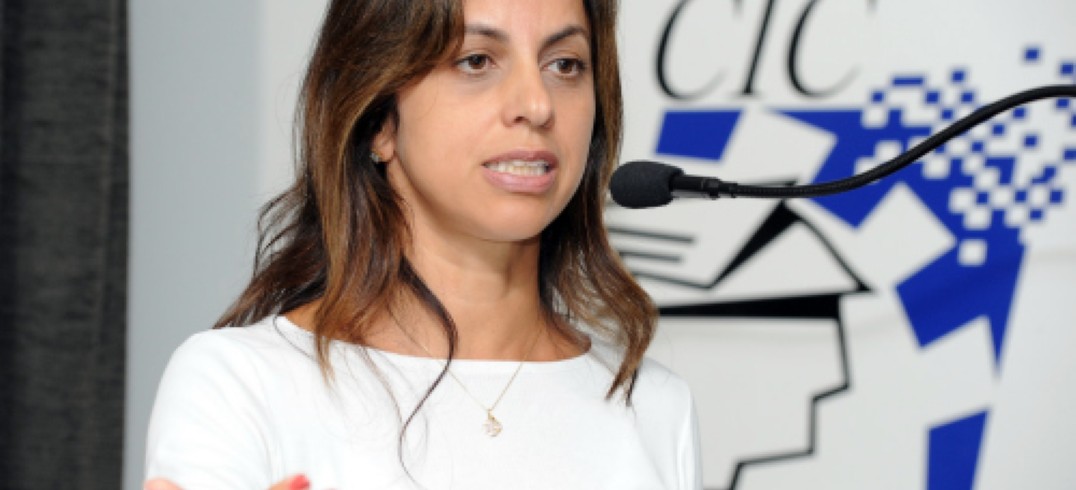Na CIC, a consultora Cláudia Tondo falou sobre empresas familiares. Foto Julio Soares/Objetiva