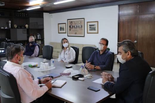 Renato Toigo e Nilvo Bertolla foram os últimos a conversarem com a presidência da entidade Foto: Karine Zanardi/CIC