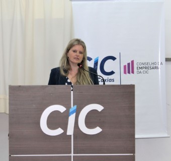 Presidente do Conselho da Empresária da CIC Caxias, Agatha Tonietto conduz viagem de missão empresarial - Foto Bianca Borges/CaxiasIC C