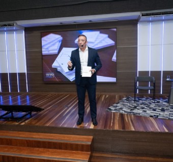 Palestra de Everaldo Rodrigues abriu Semana Municipal do Empreendedorismo e Inovação - Foto: Júlio Soares/Objetiva