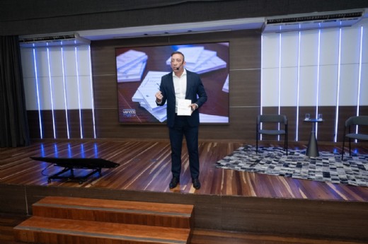 Palestra de Everaldo Rodrigues abriu Semana Municipal do Empreendedorismo e Inovação - Foto: Júlio Soares/Objetiva