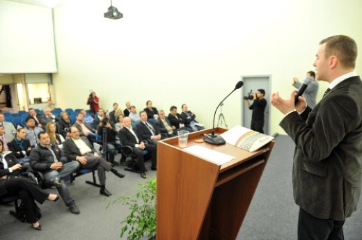 Secretário Guila Sebben apresentou a proposta do Prêmio Jovem Talento Empreendedor - Foto: Luiz Chaves