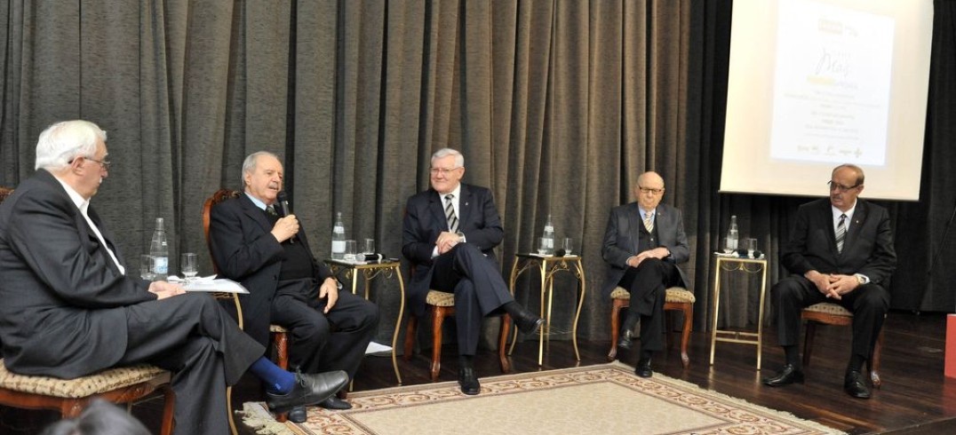 Um dos gigantes, Lourenço Castellan participou de evento histórico na CIC Caxias - Foto: Icaro de Campos/Arquivo
