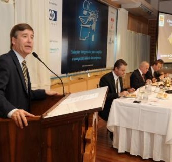 Secretário de Ciência e Tecnologia palestrou na reunião-almoço da CIC desta segunda-feira - Crédito: Julio Soares/Objetiva