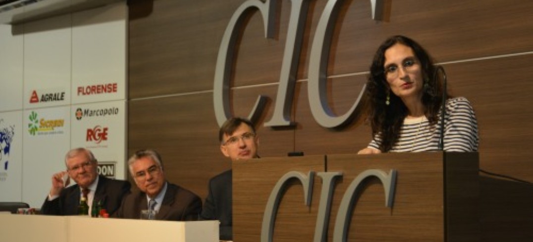 Daniela Kraemer falou na CIC sobre o tema "comunicar para lucrar" - Foto: Gilmar Gomes