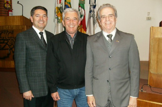 Quadros, Rizzi e Perini: Conselho Deliberativo sob novo comando - Foto: Greice Tedesco