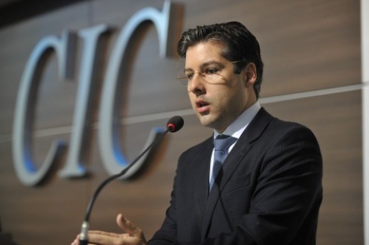 Flávio Augusto Corrêa Basílio esteve na reunião-almoço da CIC que abriu o III Seminário de Fornecimento para as Forças Armadas - Foto: Julio Soares