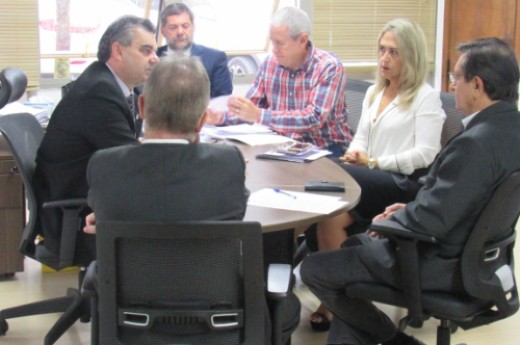 Em mais uma reunião com partidos políticos, entidade recebeu Zoraido Silva nesta segunda-feira (19) - Foto Giovana Schmitt/CIC