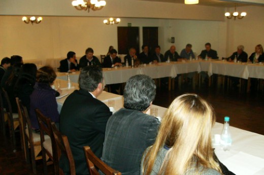 CIC e Sindicatos trocaram experiências com representantes do Contrab da Fiergs - Foto: Greice Demoliner Tedesco