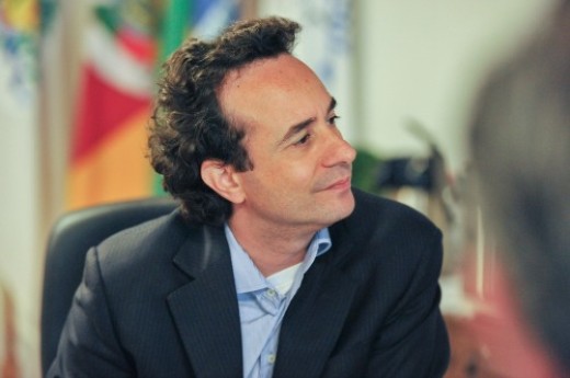 Rafael Souto foi o convidado da reunião-almoço da semana - Foto: Silvia Cardoso/Objetiva