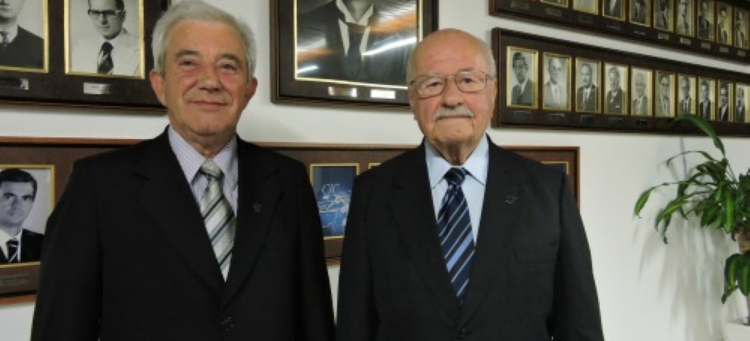 Nadir Rizzi e João Francescutti: mandato para o período 2015-2017 - Foto: Barbara Lucatelli/CIC