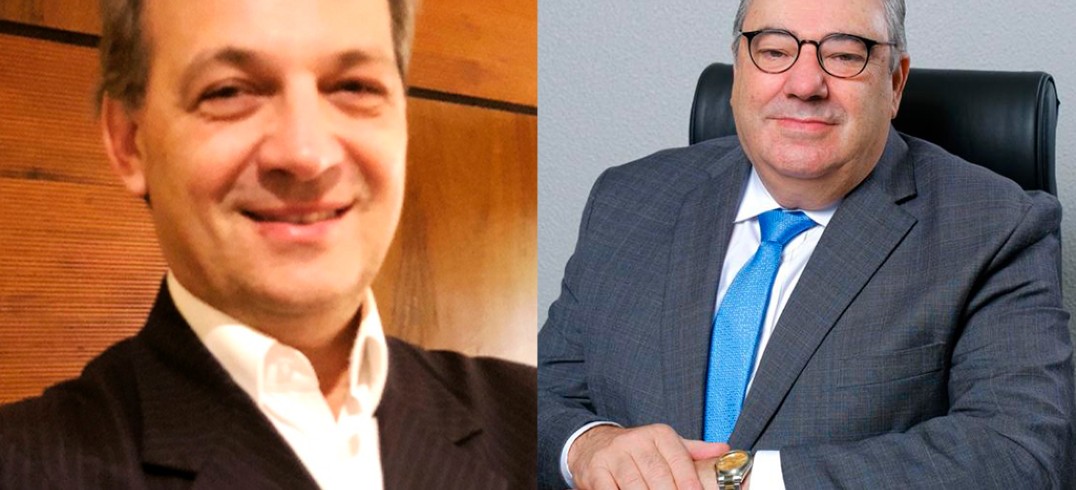 Joarez Piccinini, das Empresas Randon, e Ruben Bisi, da Marcopolo, são os convidados da semana - Arte: Amanda Faccio/CIC Caxias