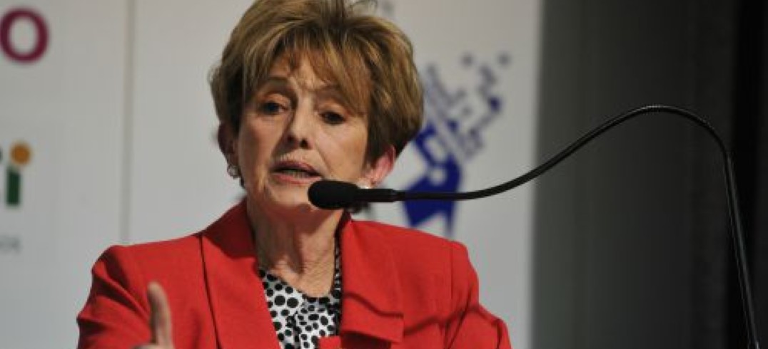 Professora Cleodes Piazza Ribeito foi a convidada da semana na reunião-almoço - Foto: Julio Soares/Objetiva