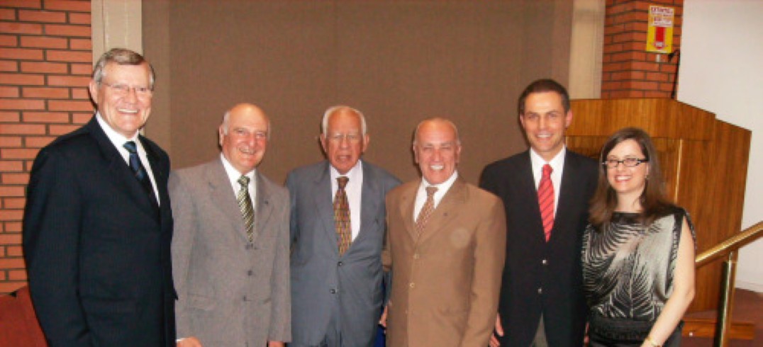 Carlos Heinen, Nelson Sbabo, Valter Gomes Pinto, Milton Corlatti, André Vanoni de Godoy e Fúlvia Stedile Angeli Gazola. Foto: Greice Tedesco