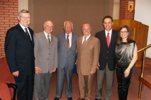 Carlos Heinen, Nelson Sbabo, Valter Gomes Pinto, Milton Corlatti, André Vanoni de Godoy e Fúlvia Stedile Angeli Gazola. Foto: Greice Tedesco