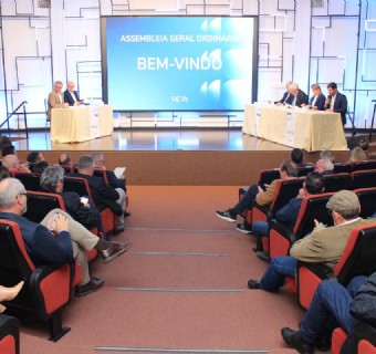 Associados participam da Assembleia Geral Ordinária da CIC Caxias realizada em 27 de abril - Foto: Benito Rizzi/CIC Caxias