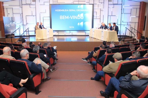 Associados participam da Assembleia Geral Ordinária da CIC Caxias realizada em 27 de abril - Foto: Benito Rizzi/CIC Caxias