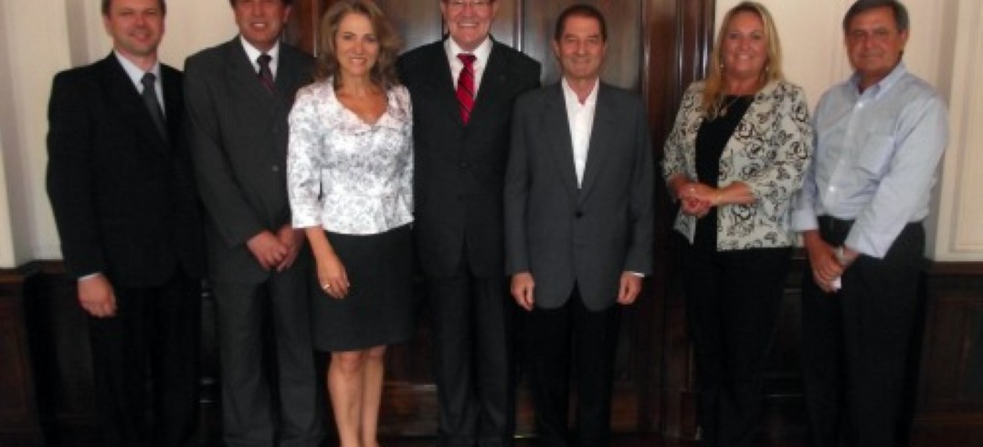 Visita de cortesia estreita laços entre as entidades. Foto Divulgação CIC.
