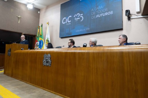 Sessão solene reconheceu trajetória da entidade e sua contribuição para o desenvolvimento de Caxias e Região - Foto: Júlio Soares