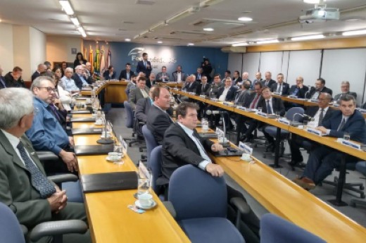 Reunião foi na Fecomércio-RS, em Porto Alegre, nessa terça-feira (12) - Foto: Divulgação