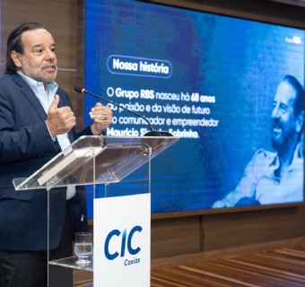 Nelson Sirotsky abordou o tema “Grupo RBS e Serra Gaúcha: Ontem, Hoje e Sempre”