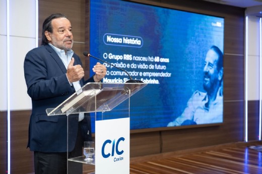 Nelson Sirotsky abordou o tema “Grupo RBS e Serra Gaúcha: Ontem, Hoje e Sempre”