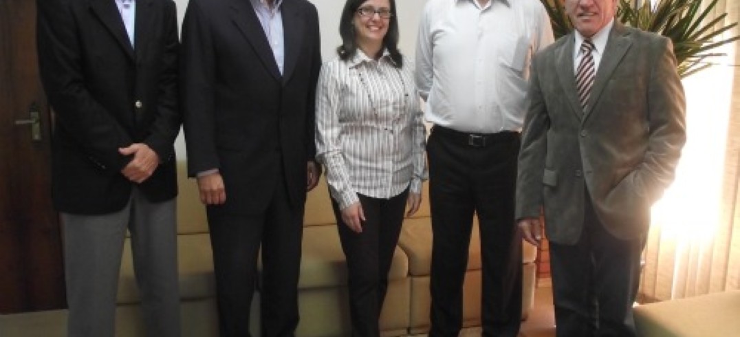 Noer, Cairoli, Fúlvia, Tesser e Corlatti: aproximação e parcerias - Foto: Giovana Schmitt/CIC