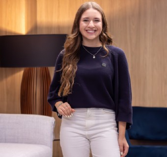 Giovana Maurente Rossi representante da CIC Caxias no Glamour Girl 2026