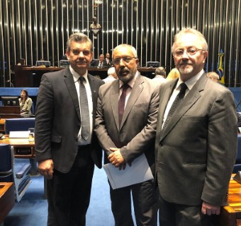 Com o senador Paulo Paim
