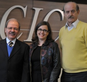 Nestor Perottoni, Fúlvia Stedile Angeli Gazola e Plínio Mioranza - Foto: Julio Soares/Objetiva