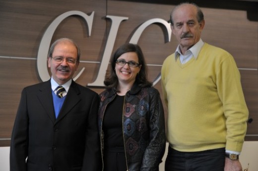 Nestor Perottoni, Fúlvia Stedile Angeli Gazola e Plínio Mioranza - Foto: Julio Soares/Objetiva